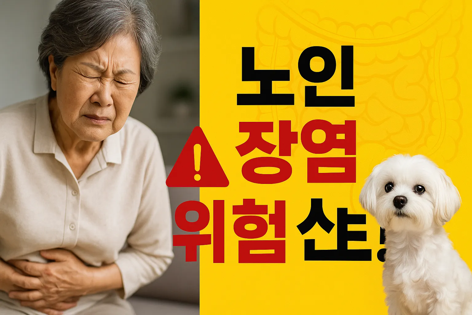 노인 장염 위험신호! 탈수 막는 응급대처법은?