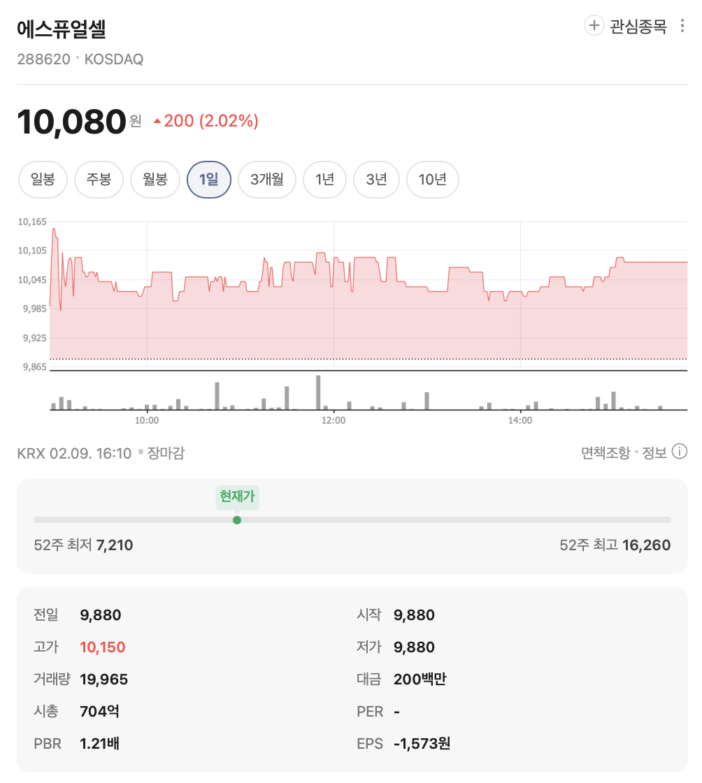 수소연료전지 관련주