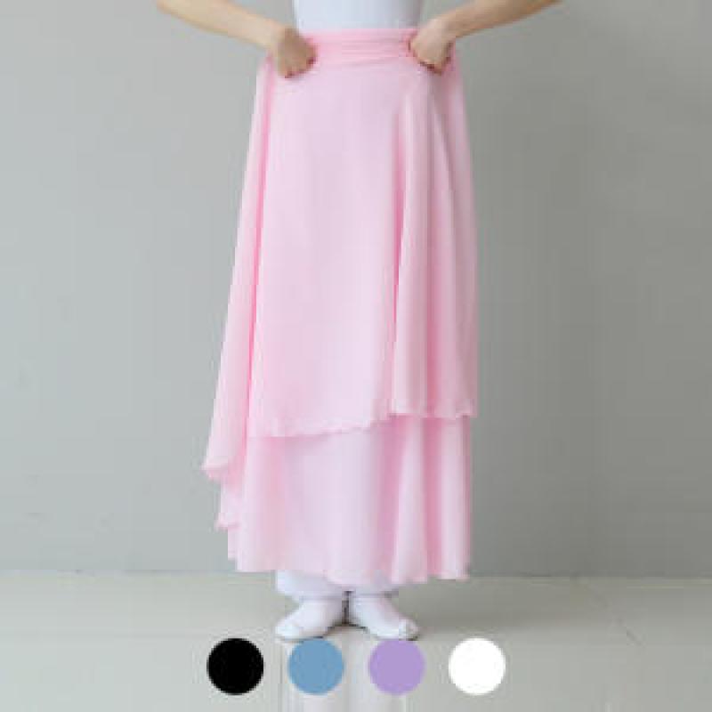 발롱 하늘 9부 한국무용 도비 풀치마 KD209