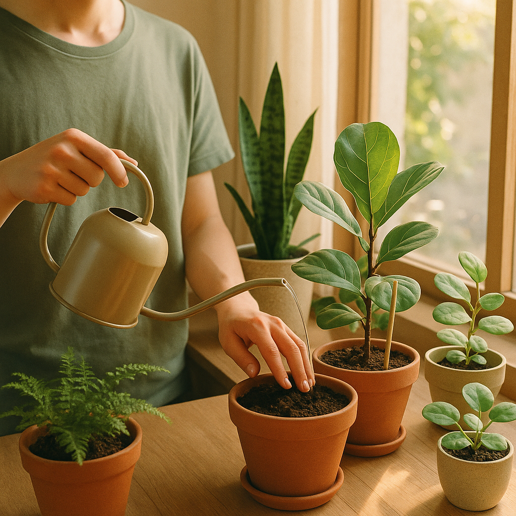 반려식물 돌봄의 기본 원칙
