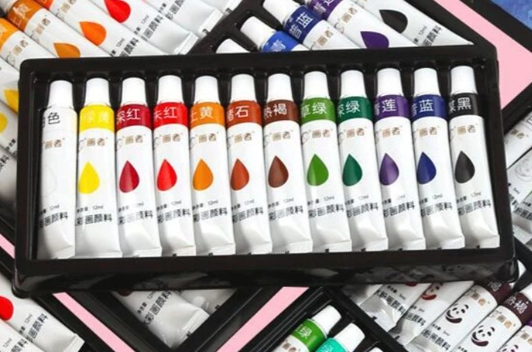 여름 실내놀이-물감