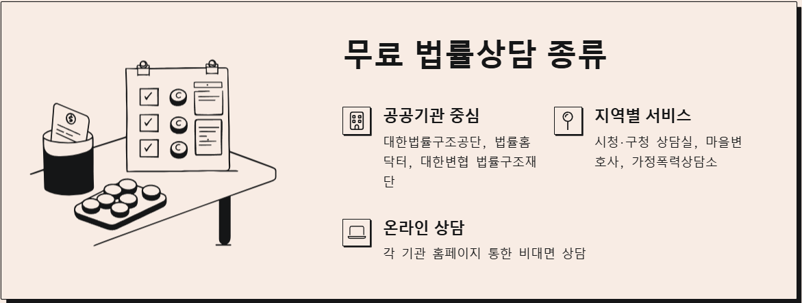 무료법률상담 종류