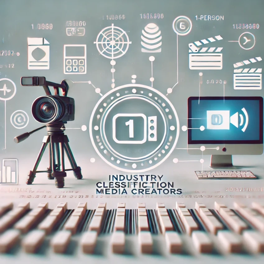 1인미디어업종코드