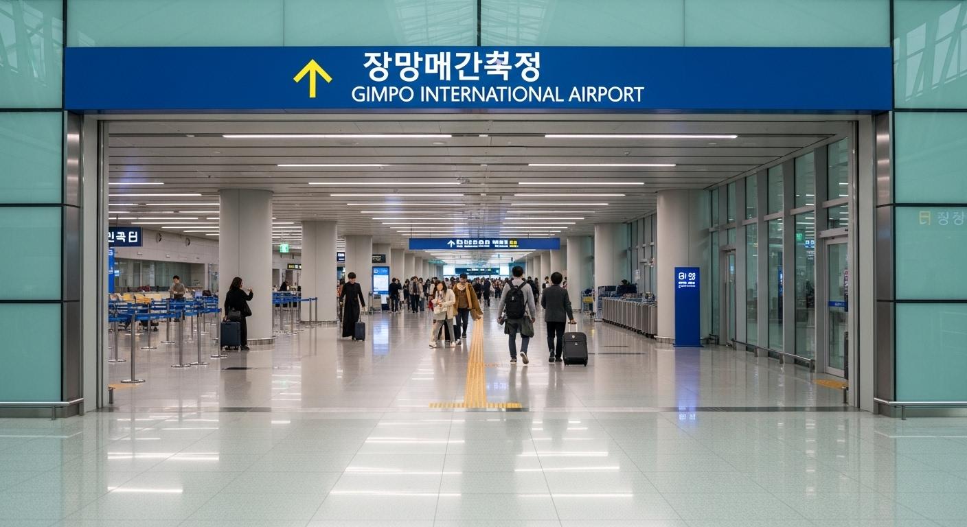 김포공항 입국