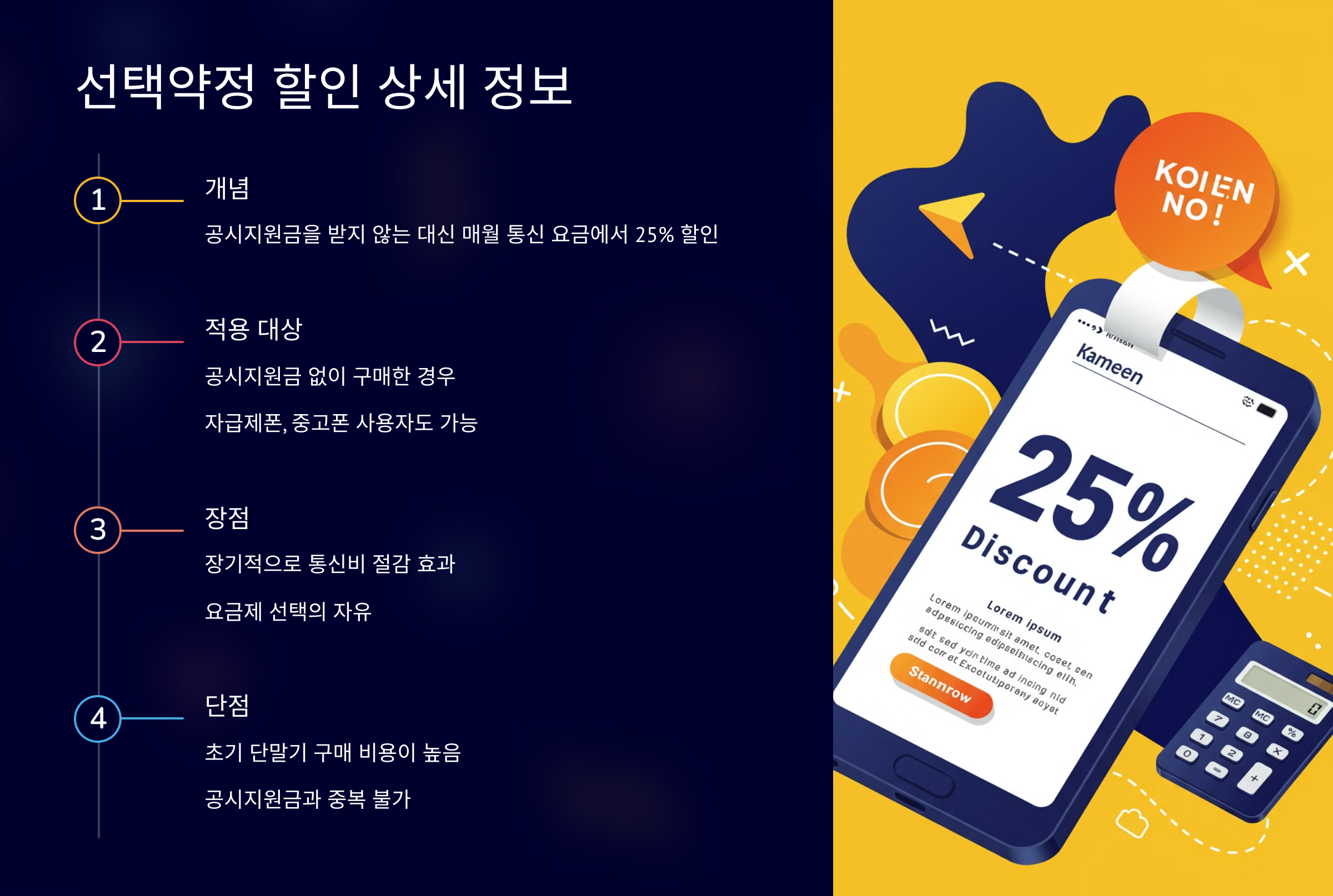 선택약정 할인 개요