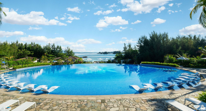 할레쿨라니 오키나와 수영장