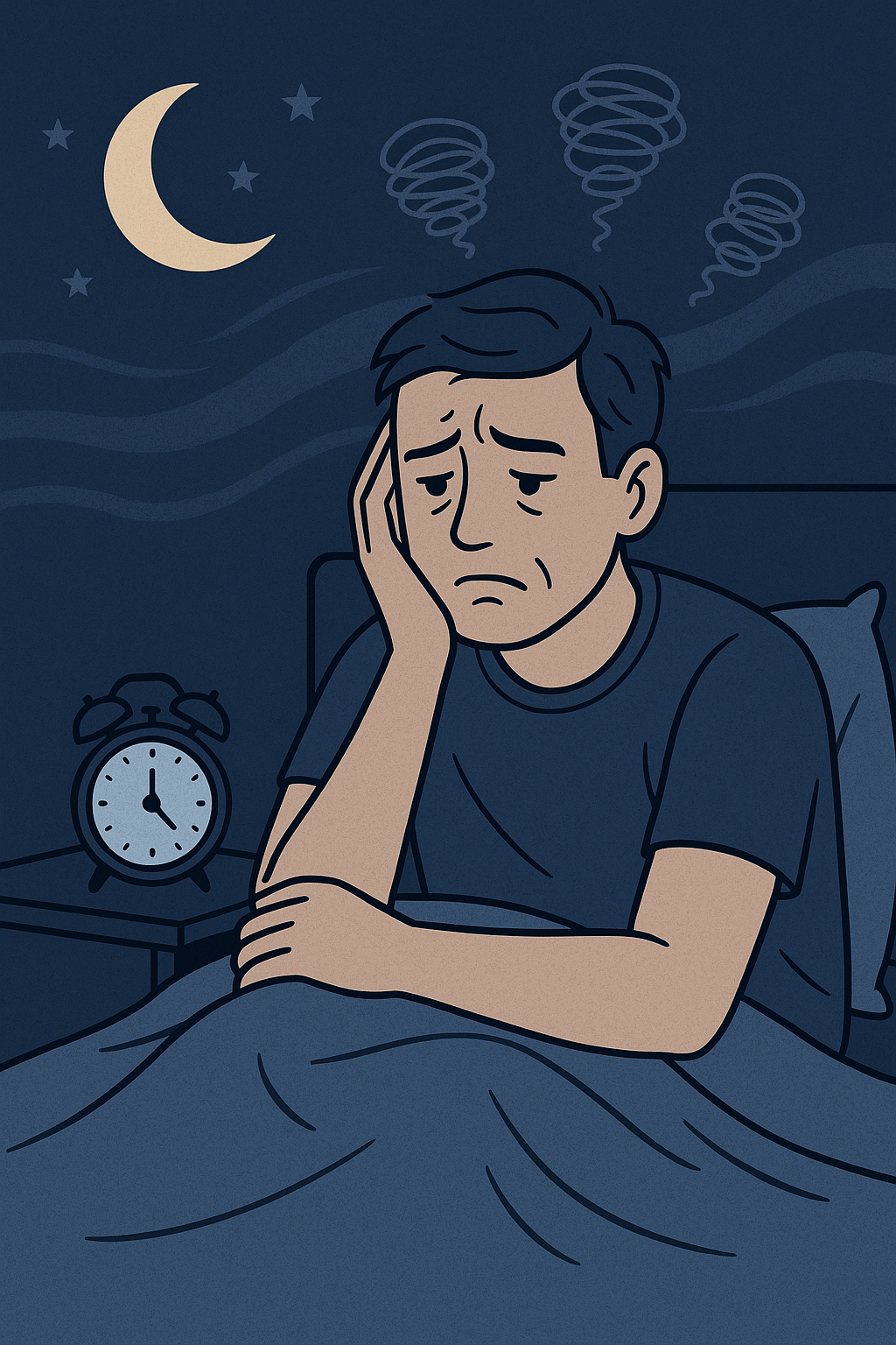 잠 못 이루는 밤이 정신과 몸에 남기는 깊은 상처