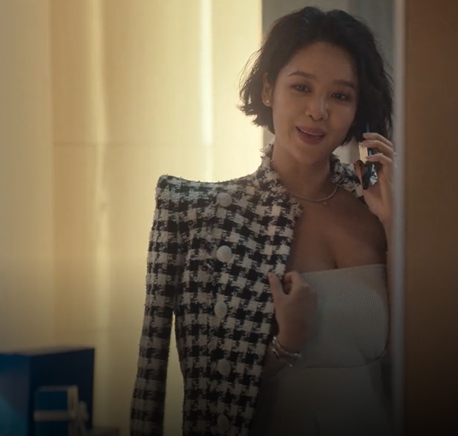 더 글로리 파트2 시즌2 13화 배우 차주영 최혜정 가슴 미드 노출 대역 이도연