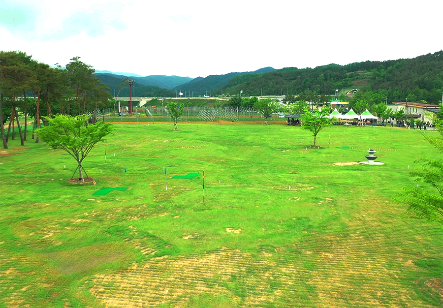경상북도 청송파크골프장 소개