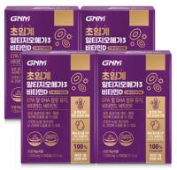 GNM 초임계 알티지오메가3 비타민D / rTG 비타민E 식물성캡슐, 30정, 4개