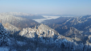 설악산 용아장성 설경