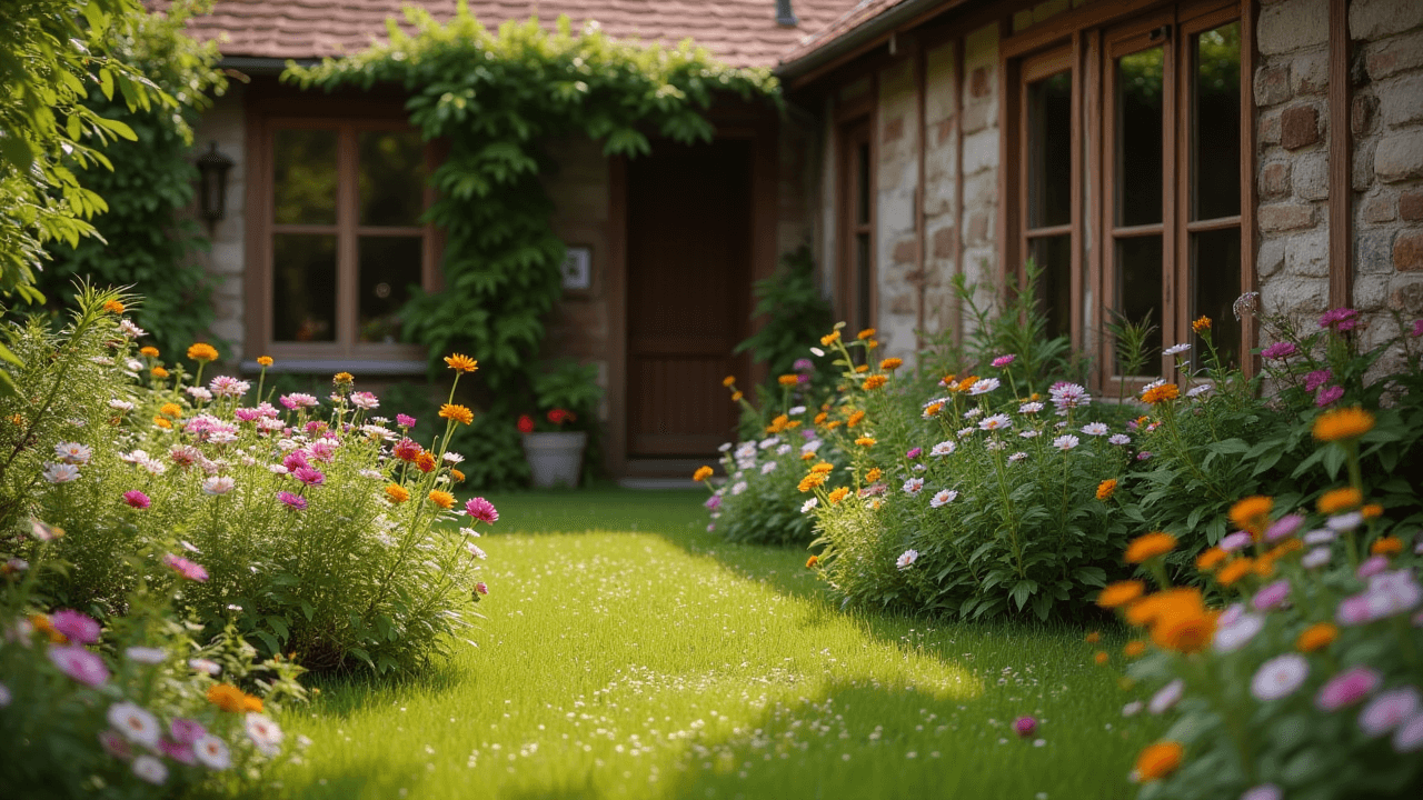 내추럴스타일주택정원