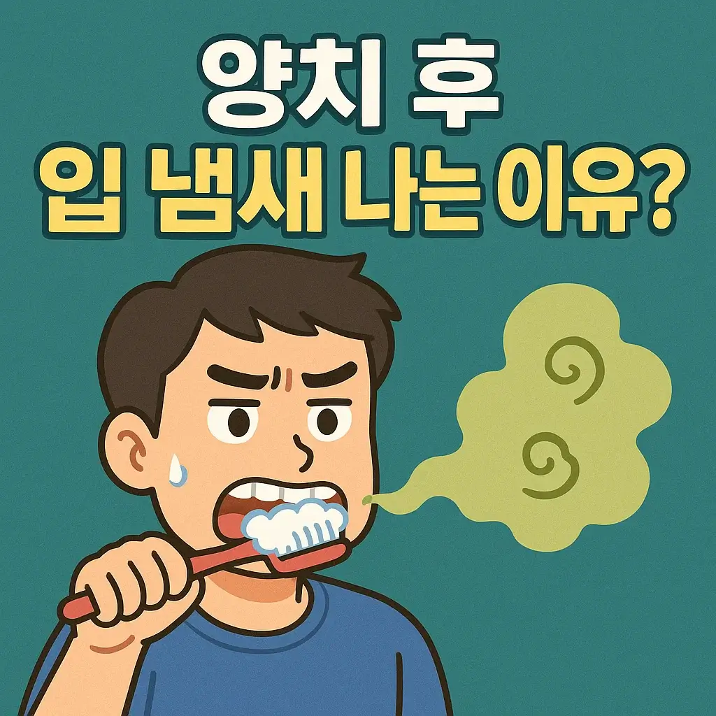 양치 후 입 냄새 나는 이유? 구취 원인과 확실한 해결법 정리!