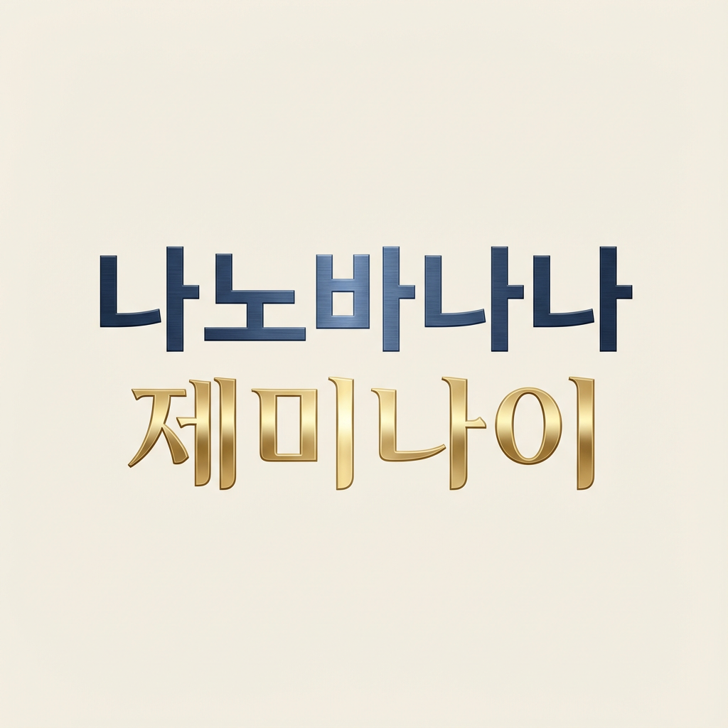 나노바나나와 제미나이 AI 이미지 역할 분담 썸네일