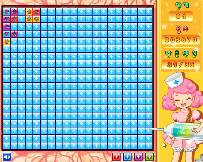 플레이화면이 나와있습니다