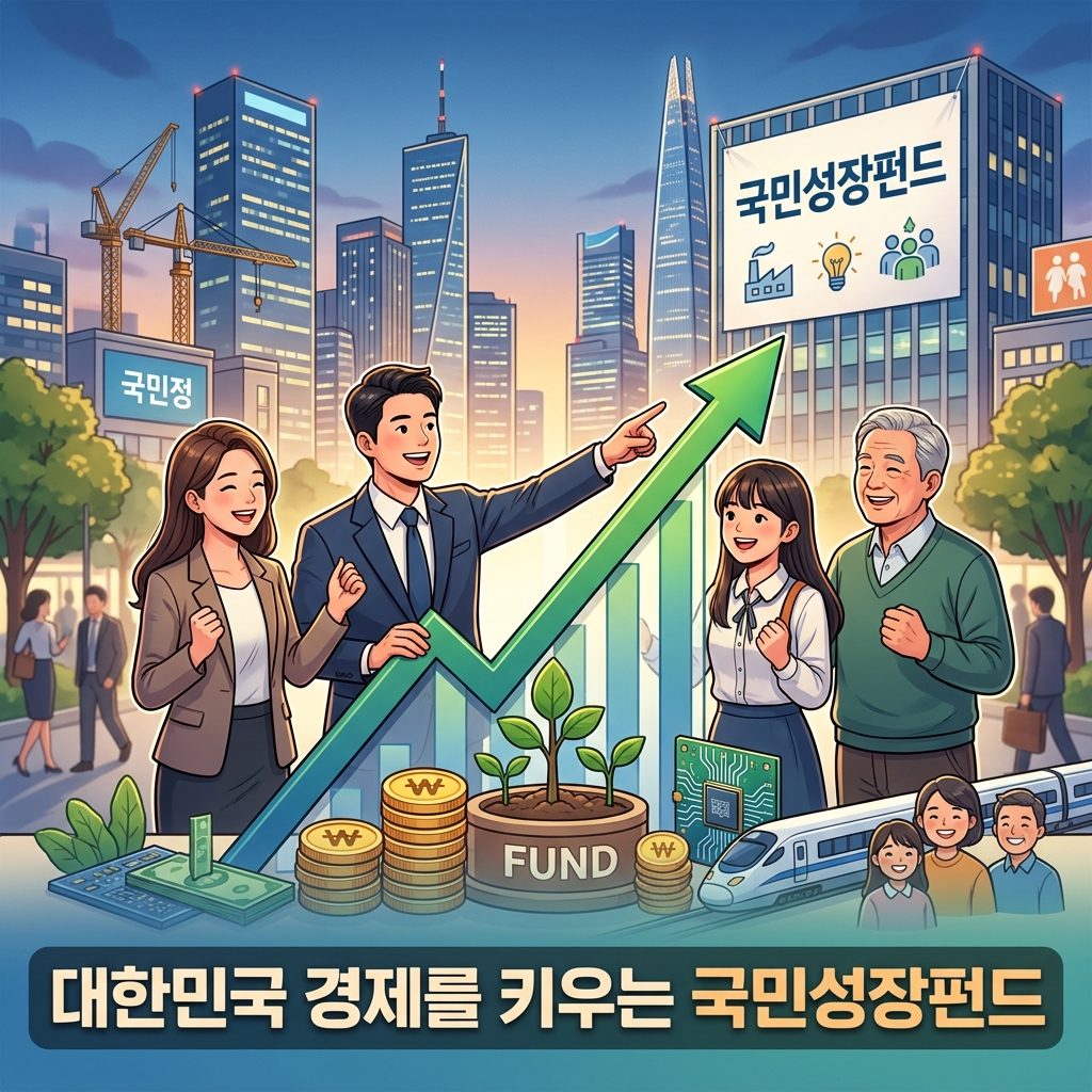국민성장펀드 2026 가입 방법 총정리 ❘ 소득공제 최대 1,800만 원 + 손실 20% 정부 부담