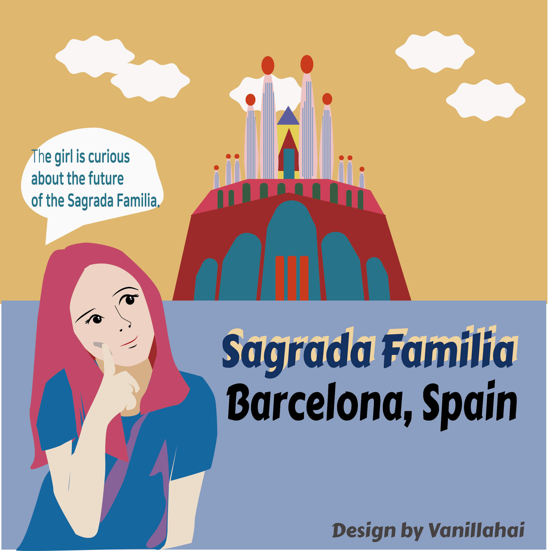 Sagrada Familia Barcelona, Spain