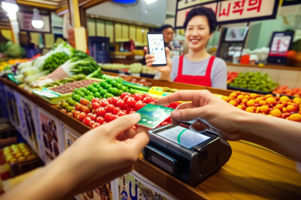 전통시장 카드형 온누리상품권 충전 및..