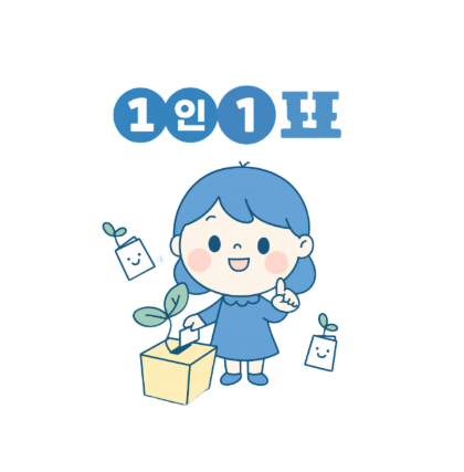 1인1표제: 뜻과 공정한 투표권의 원칙과 최근 논란