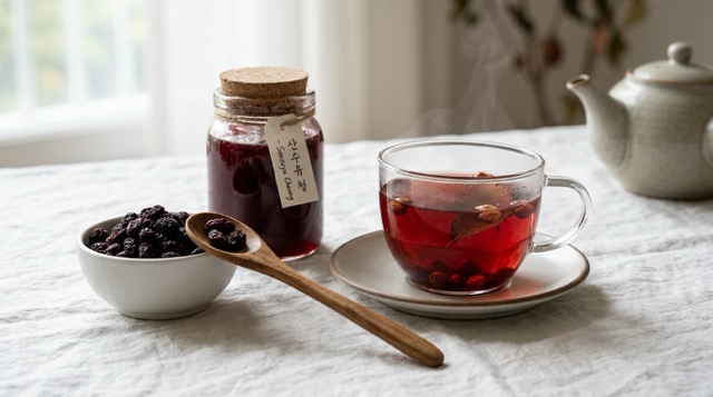 산수유차 산수유청 산수유환 &mdash; 다양한 산수유 활용법