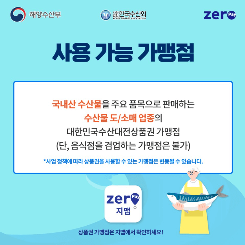 2024 대한민국 수산대전 수산물 상품권 3월 발행 날짜 구매 방법 사용처
