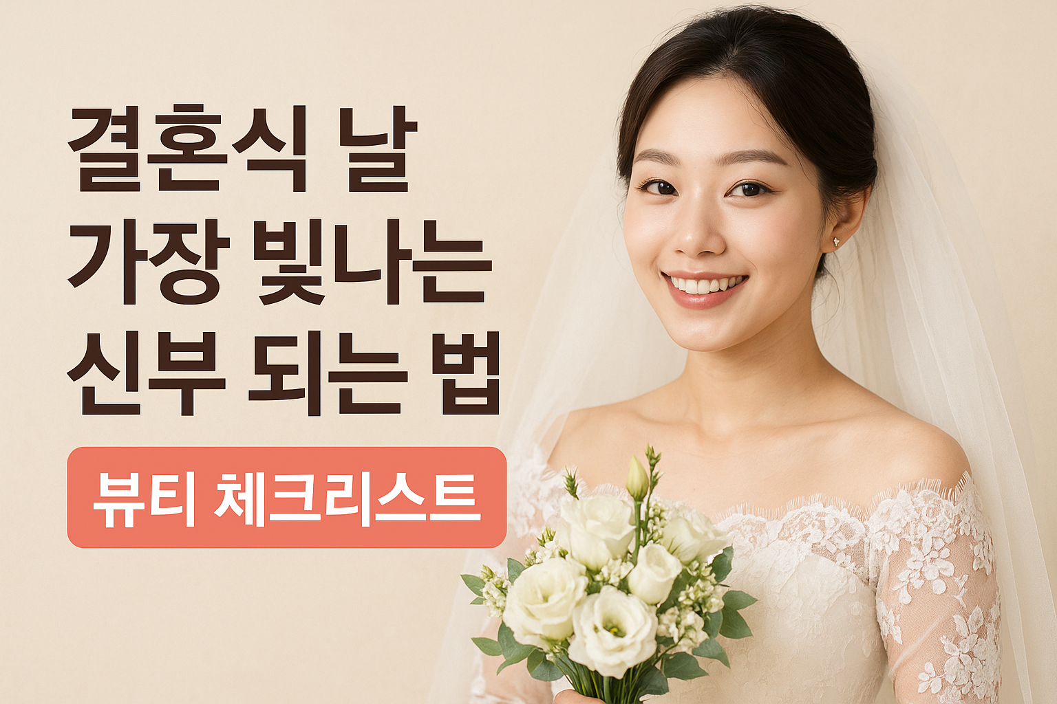 결혼 준비 뷰티