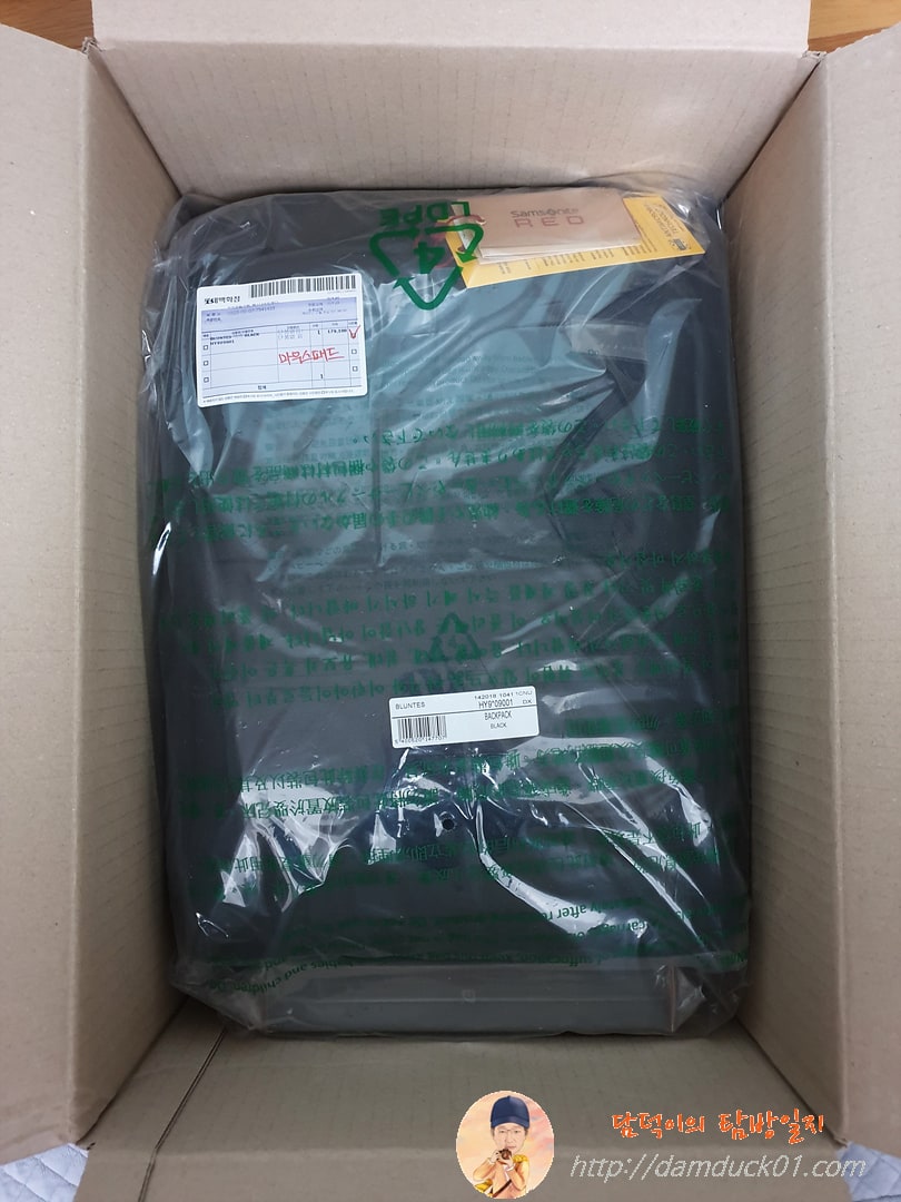 Samsonite Red BLUNTES 개봉