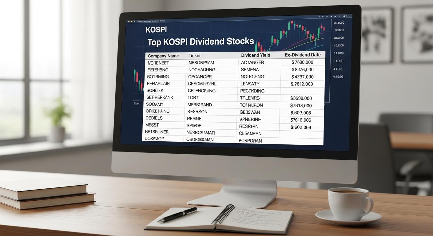 코스피 배당금 상위주