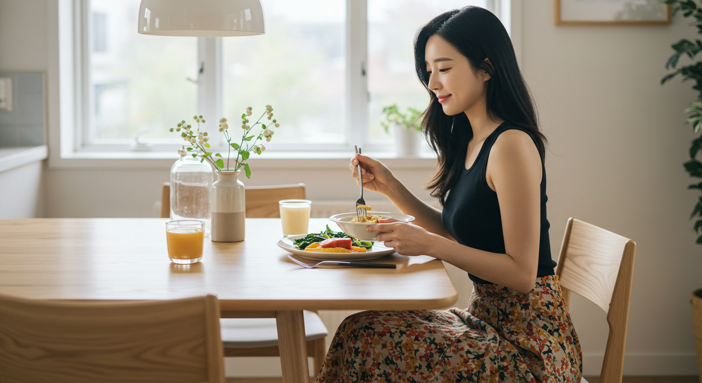 단기간 허리 사이즈 줄이기 (식단)