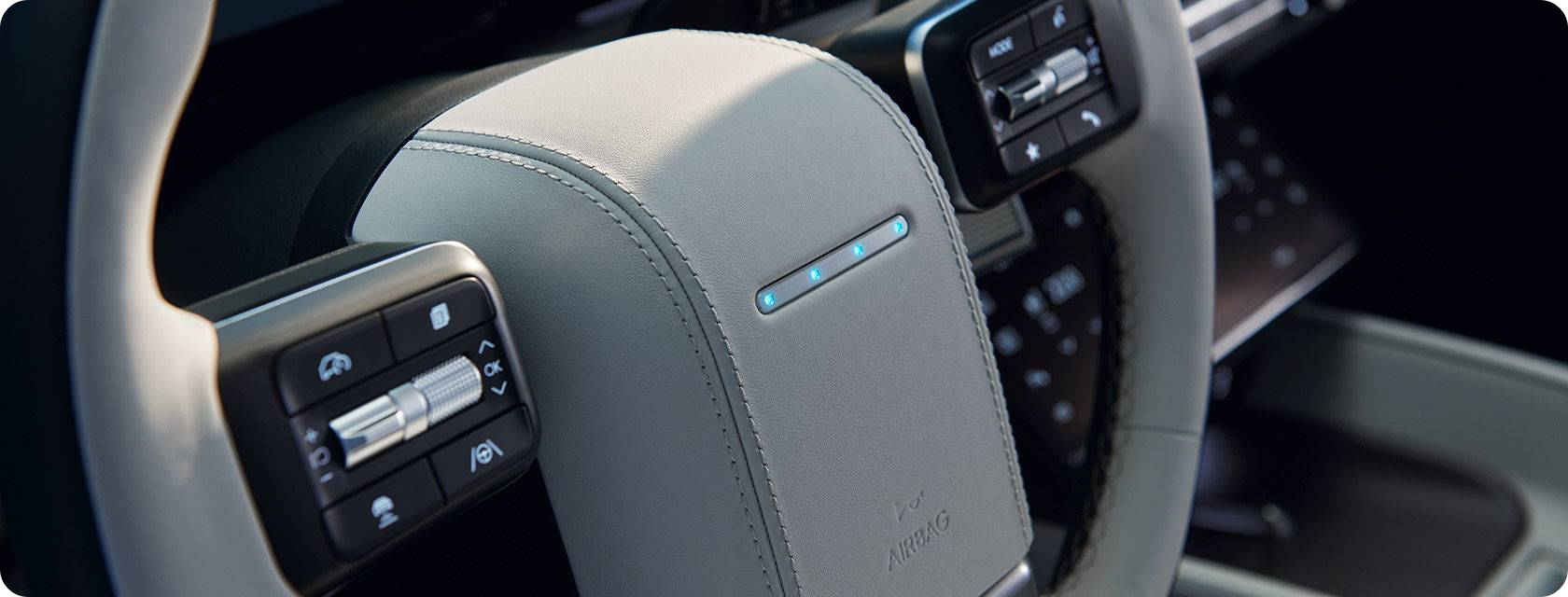 그랜저 하이브리드 스티어링 휠