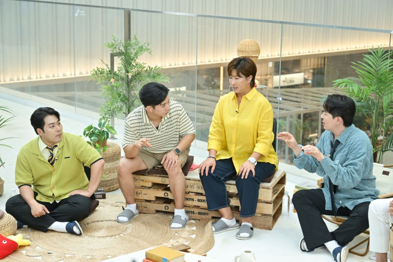 더 현대 촬영 현장