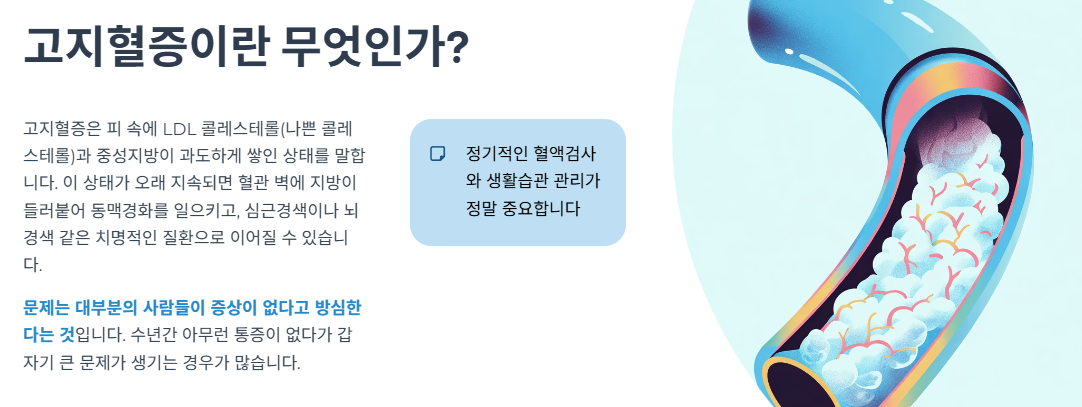 고지혈증이란 무엇인가?
