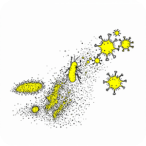 봄철 피부관리 예민 이유중 미세먼지, 황사, 꽃가루로 인한 손상 이미지