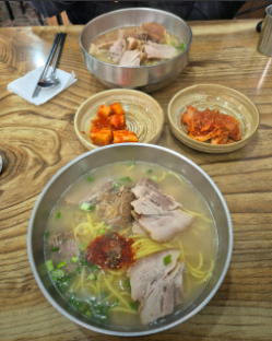 제주공항 근처 고기국수 맛집