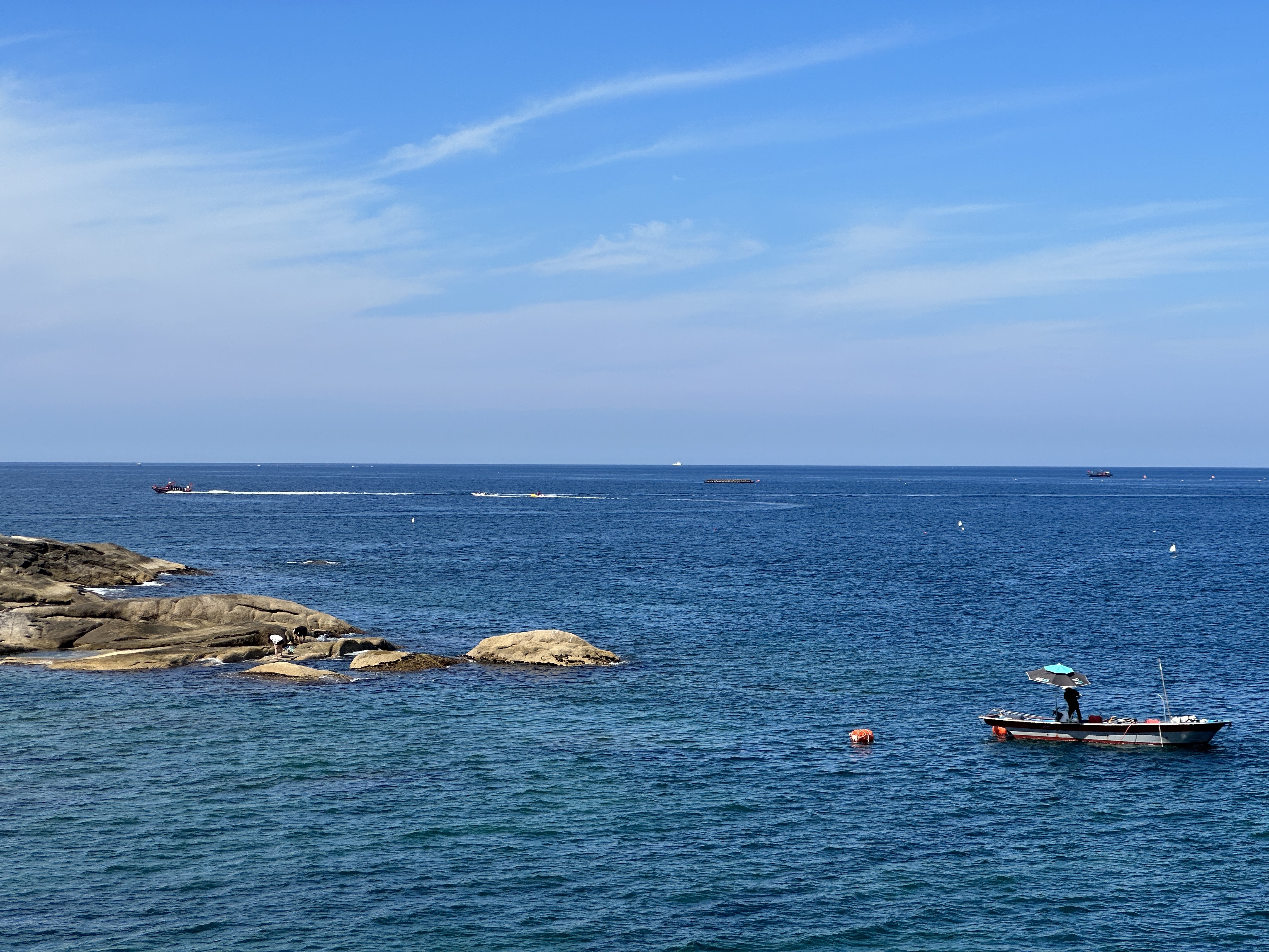 평화로운 동해바다