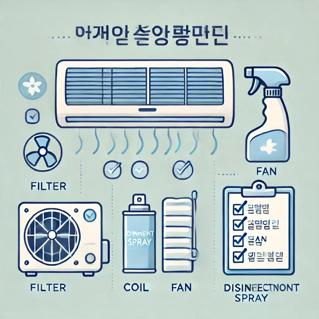 대전 에어컨 청소 가격&amp;#44; 예약방법/ 벽걸이부터 시스템까지