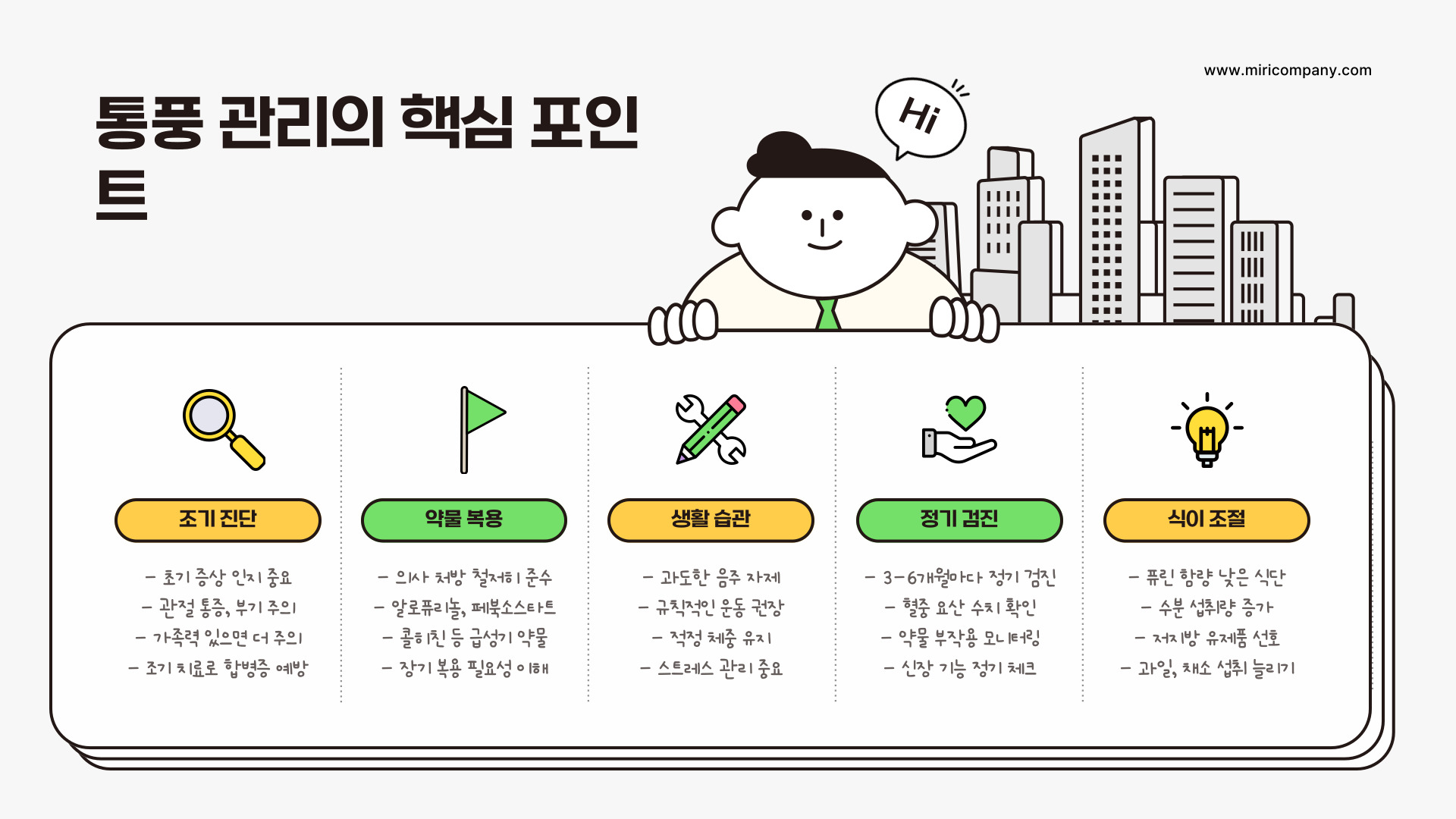 통풍에 좋은음식