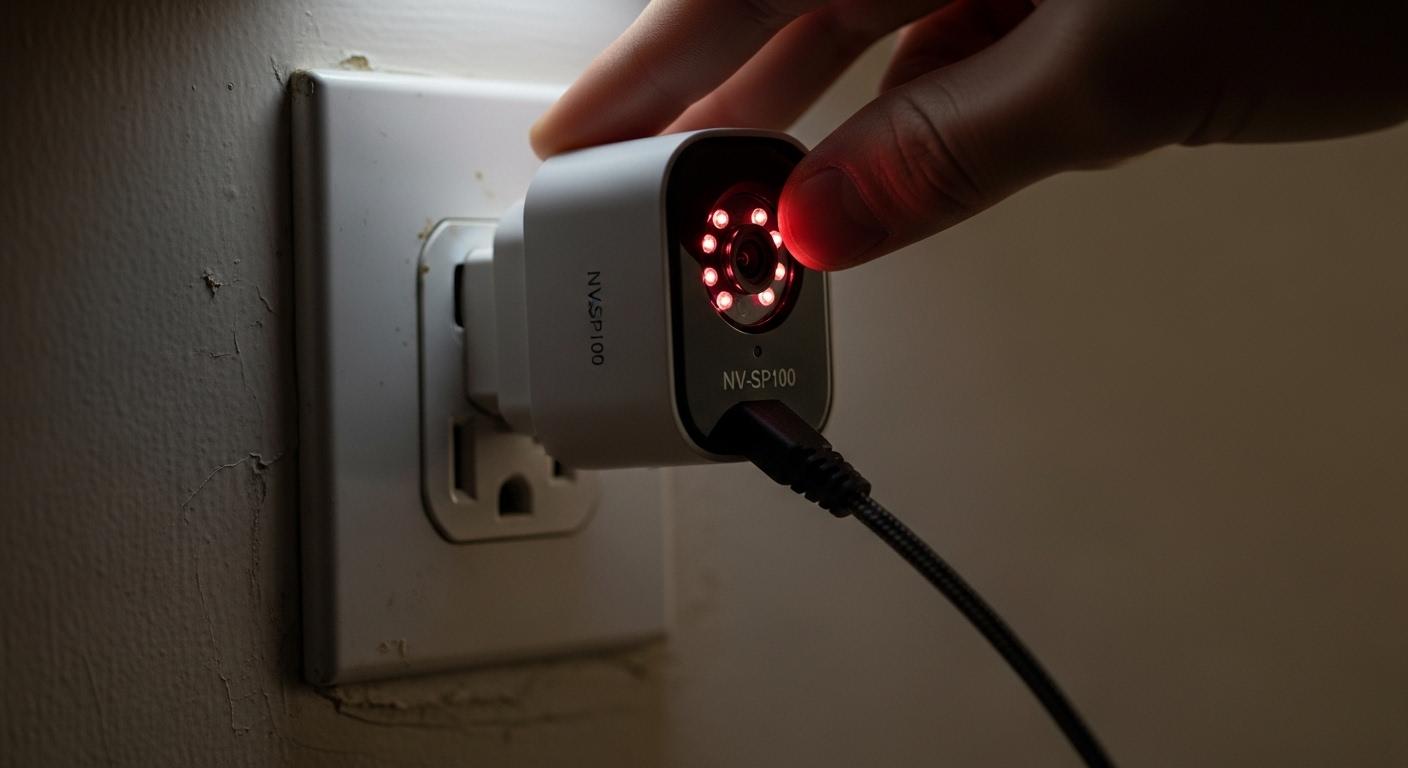 야간 확인 스마트플러그 설치 후기