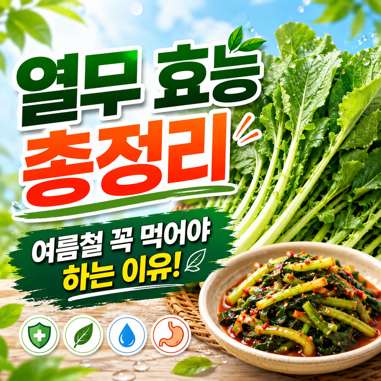 열무 효능