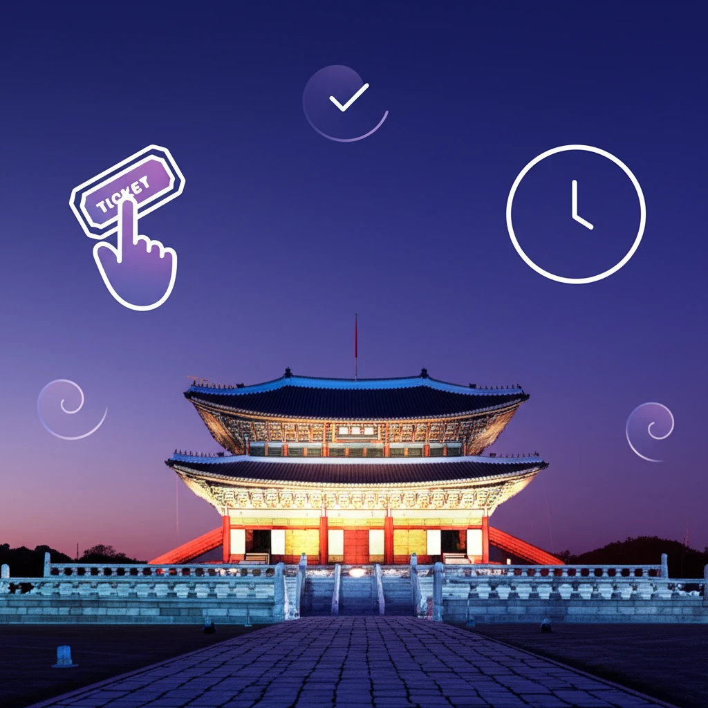 경복궁 야간 '광클' 성공하는 법! ..