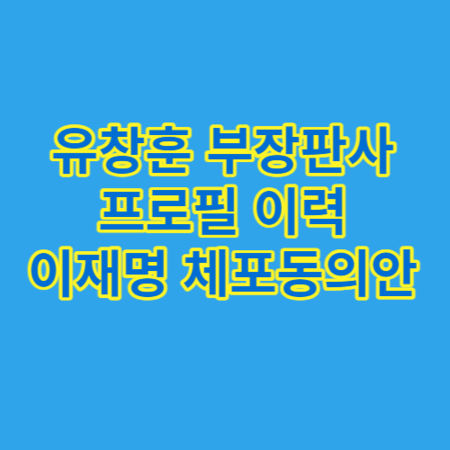 이재명 체포동의안 유창훈