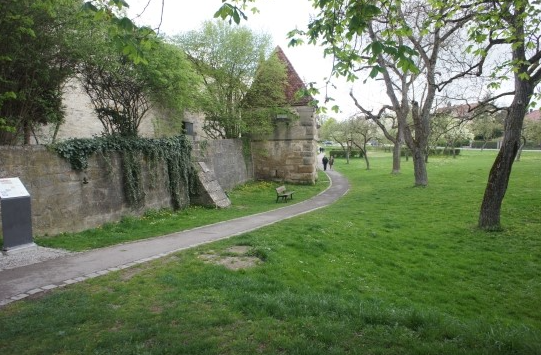 중세 분위기의 마을 풍경