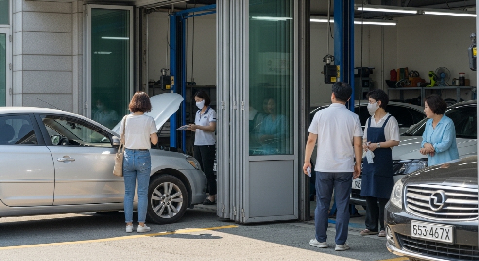 정비소 이용