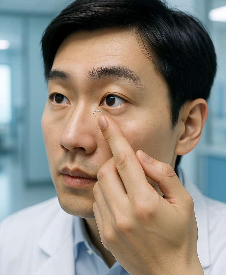가장 먼저, 렌즈부터 빼세요
