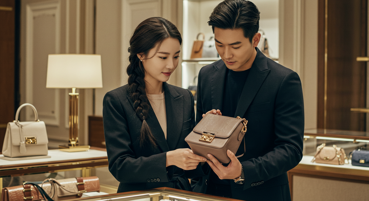 연령별 남성가방