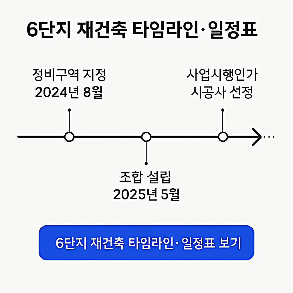 2025 목동 재건축 조합직접설립제도|6단지가 빠른 이유와 다른 단지에 미치는 영향