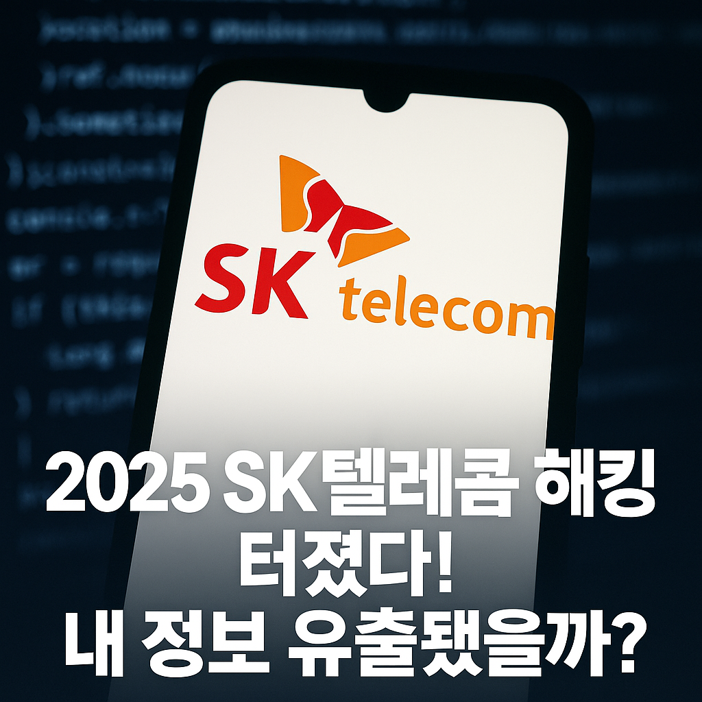 🧨 2025 SK텔레콤 해킹 터졌다! 내 정보 유출됐을까?