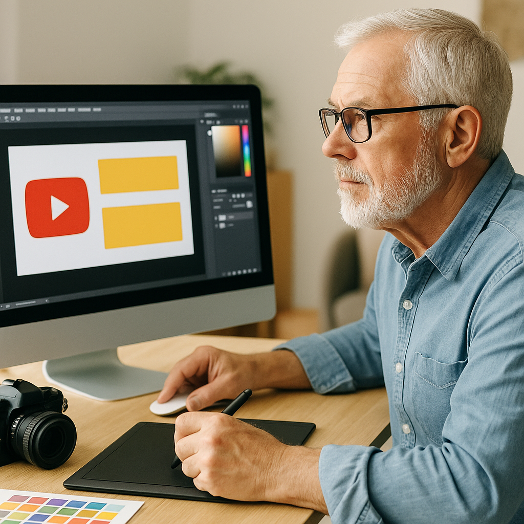 시니어 유튜버를 위한 썸네일 전략의 핵심 요소 분석