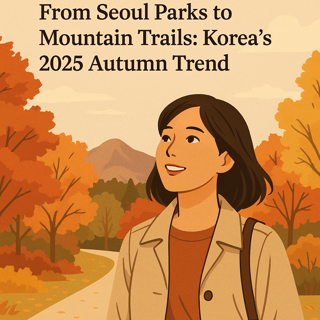 From Seoul Parks to Mountain Trails: Korea’s 2025 Autumn Trend