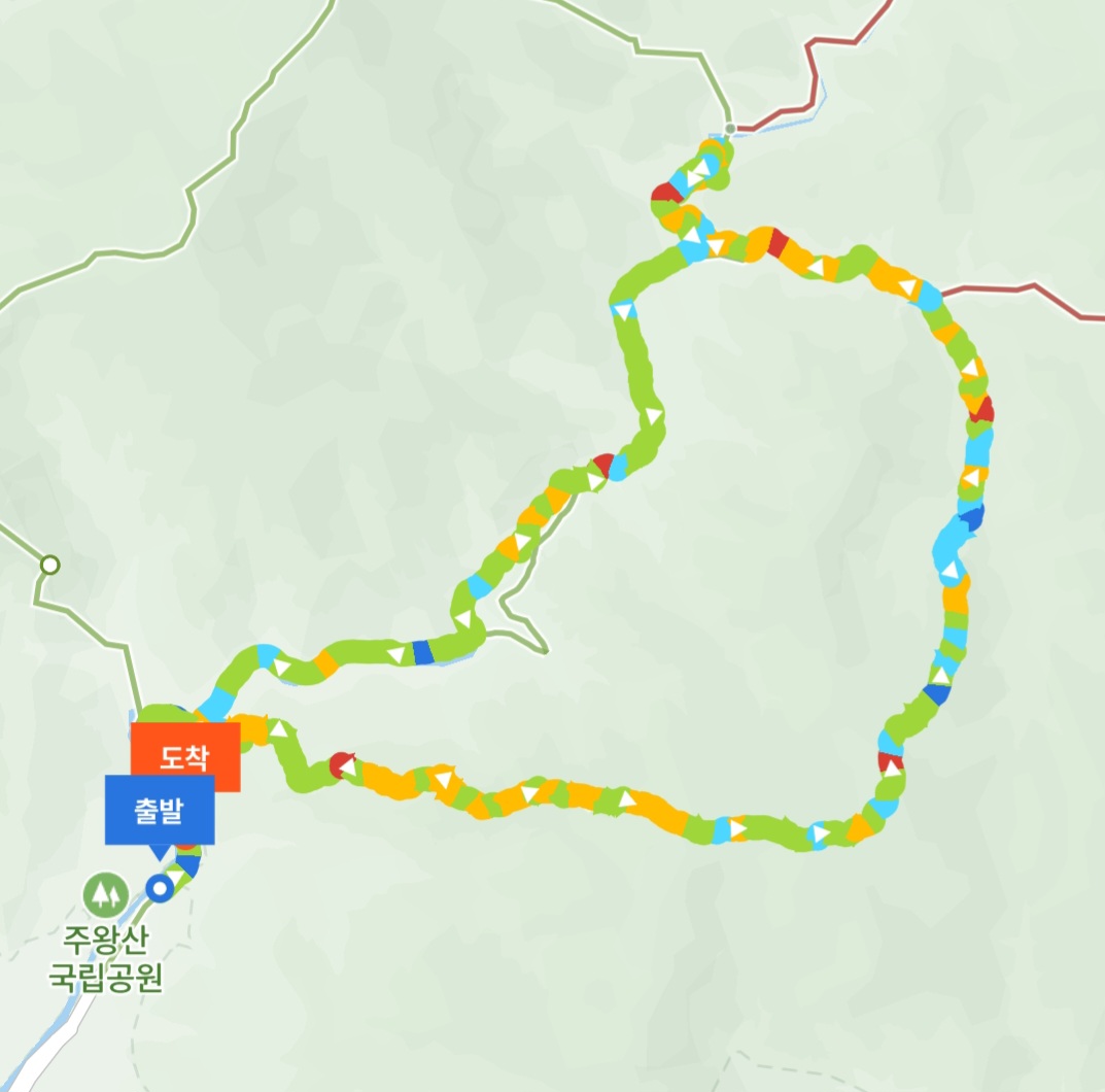 주왕산